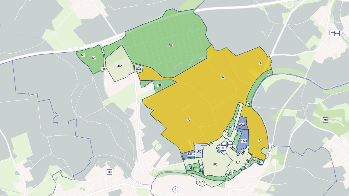 Aperçu cartographique de Labry, centré sur la commune