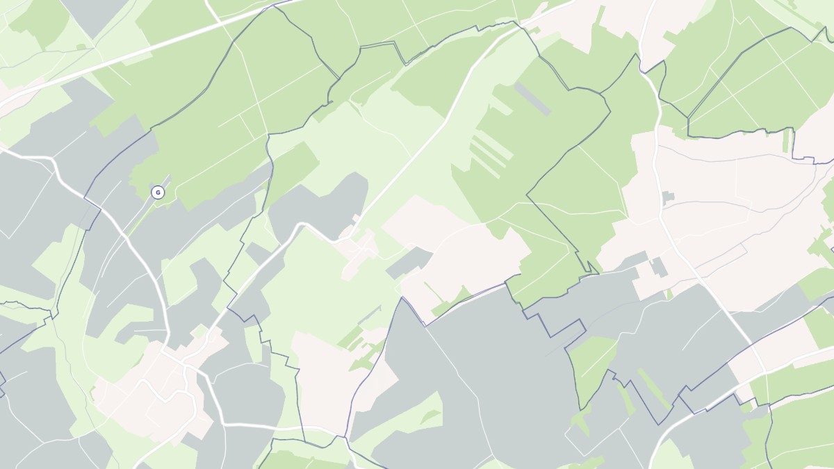 Aperçu cartographique de Landécourt, centré sur la commune