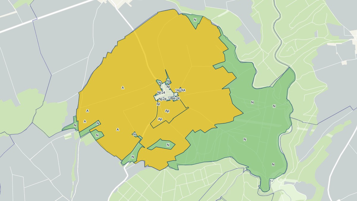 Aperçu cartographique de Lironville, centré sur la commune