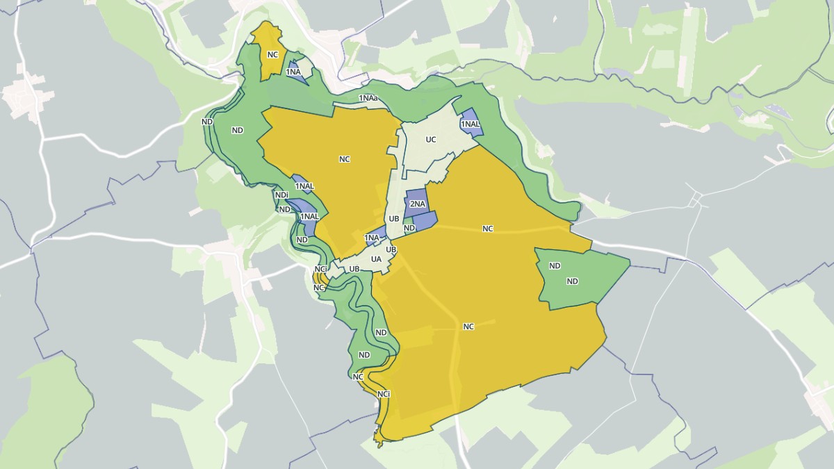 Aperçu cartographique de Mercy-le-Bas, centré sur la commune