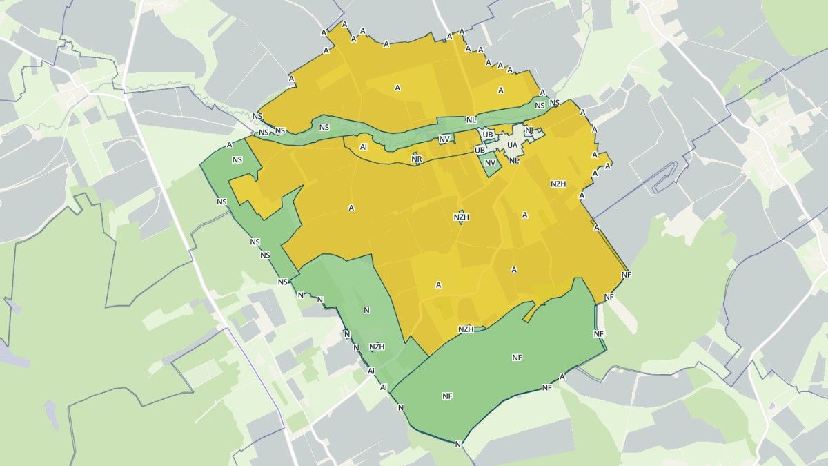 Aperçu cartographique de Minorville, centré sur la commune