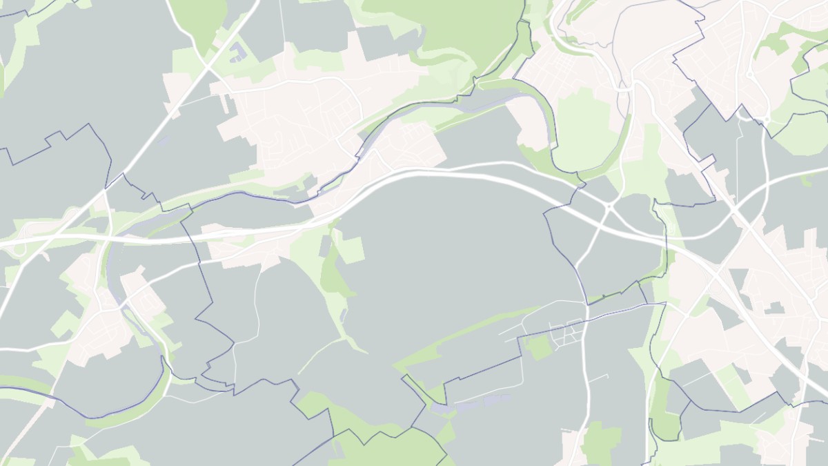 Aperçu cartographique de Moineville, centré sur la commune