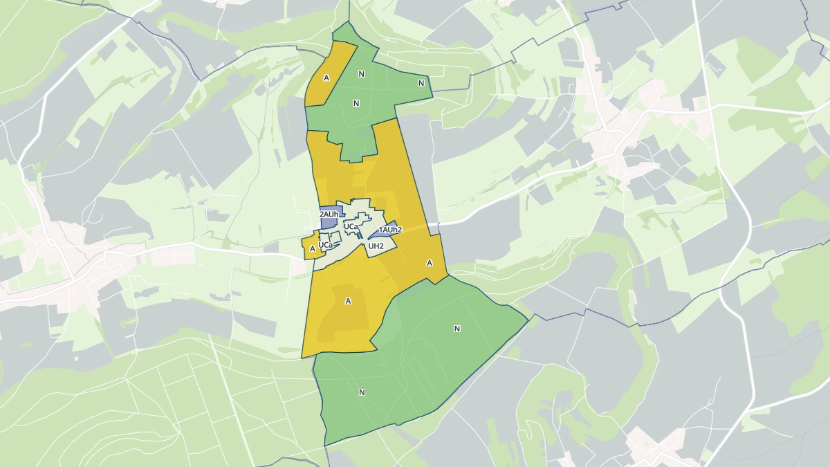 Aperçu cartographique de Montenoy, centré sur la commune