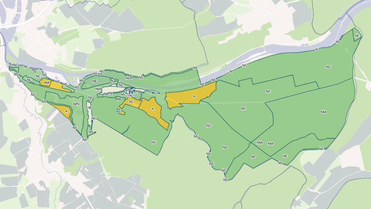 Aperçu cartographique de Pierre-la-Treiche, centré sur la commune