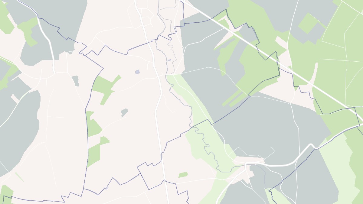 Aperçu cartographique de Réclonville, centré sur la commune