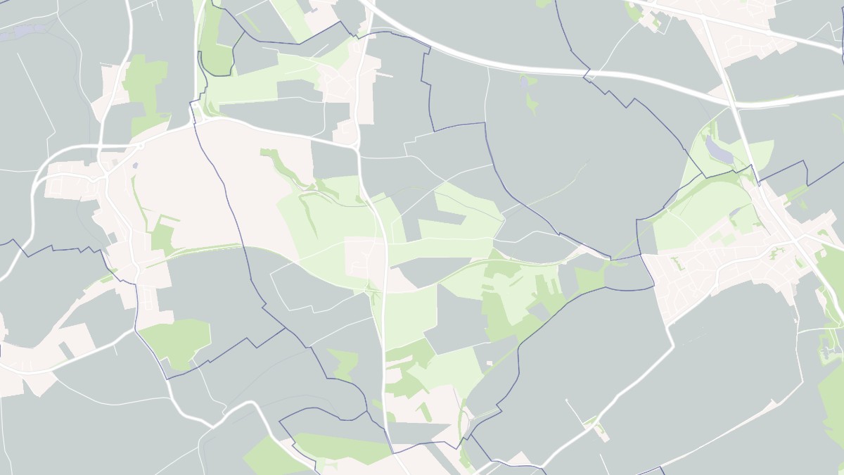 Aperçu cartographique de Saint-Ail, centré sur la commune