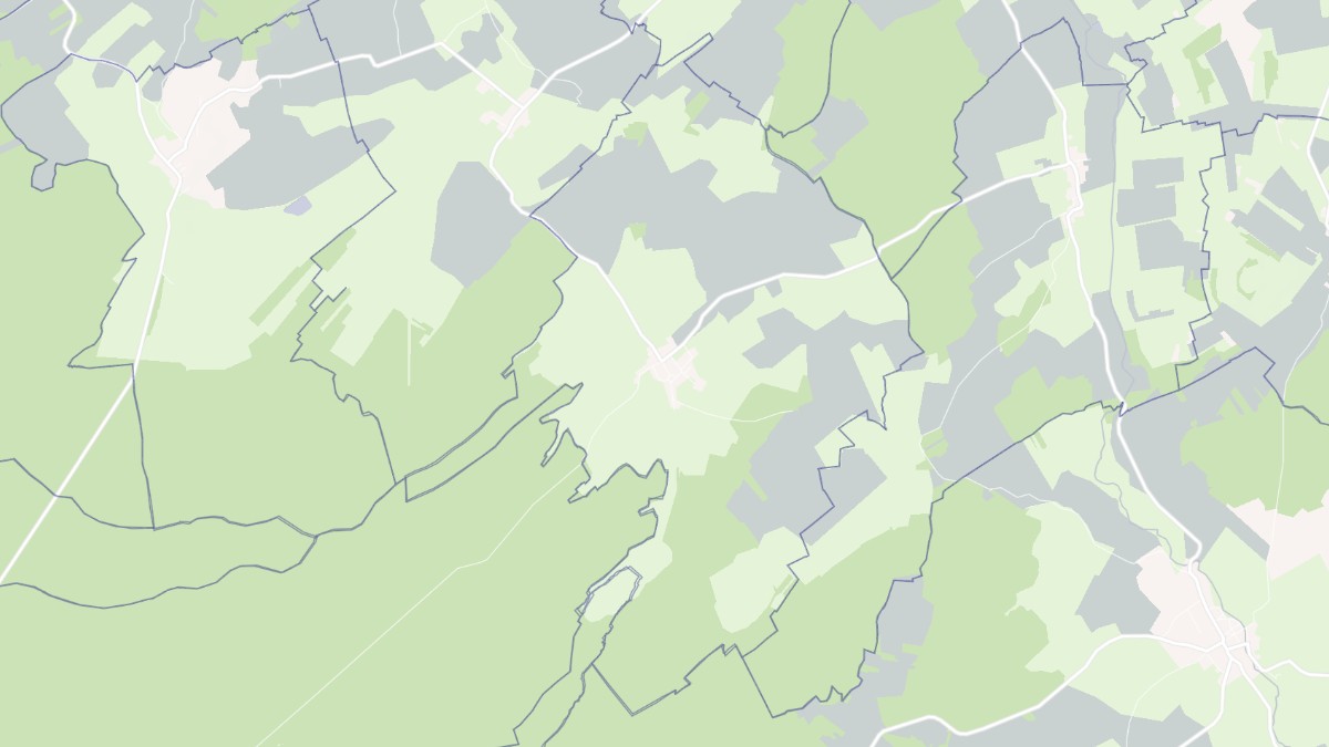 Aperçu cartographique de Saint-Rémy-aux-Bois, centré sur la commune
