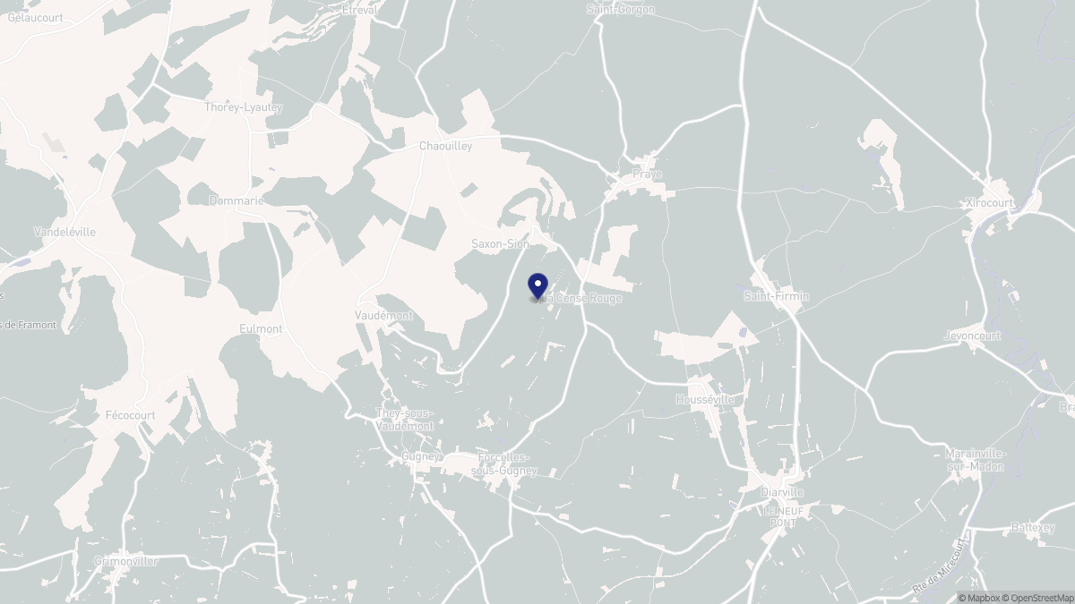 Aperçu cartographique de Saxon-Sion, centré sur la commune