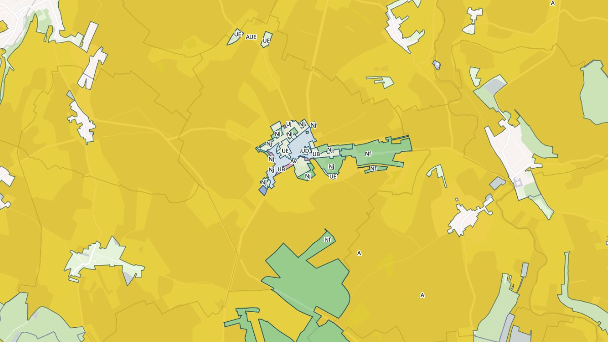 Aperçu cartographique de Tantonville, centré sur la commune