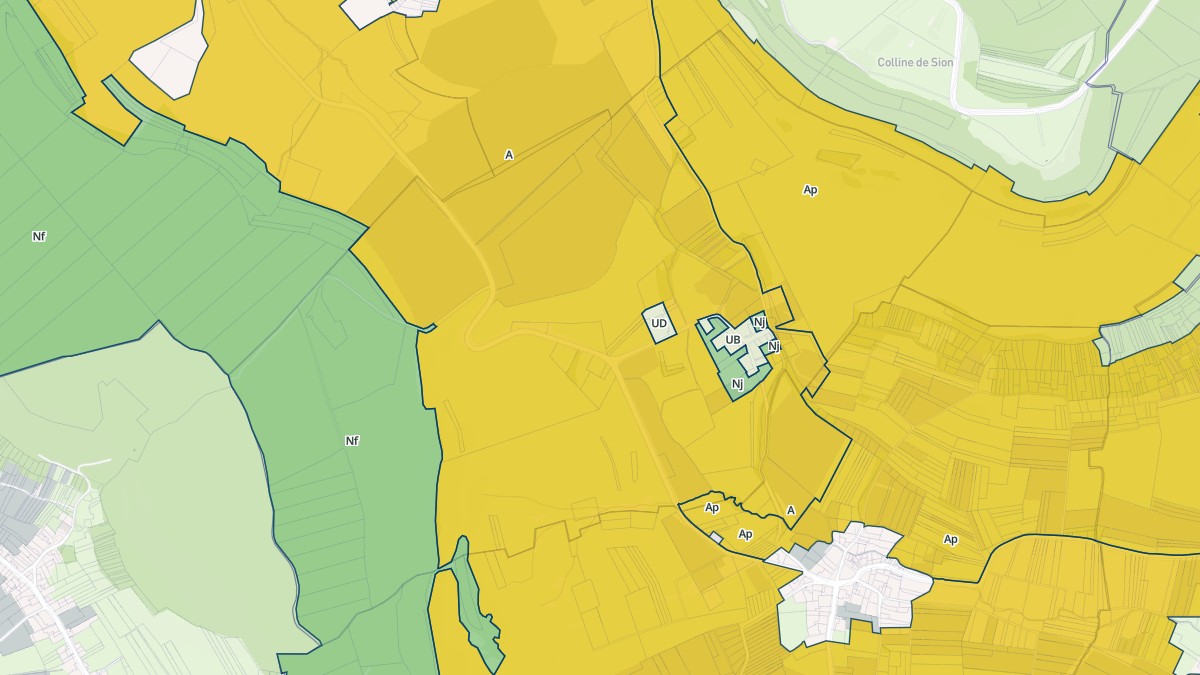 Aperçu cartographique de They-sous-Vaudemont, centré sur la commune