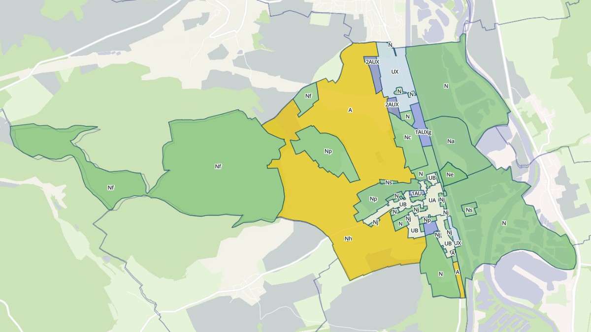 Aperçu cartographique de Vandières, centré sur la commune