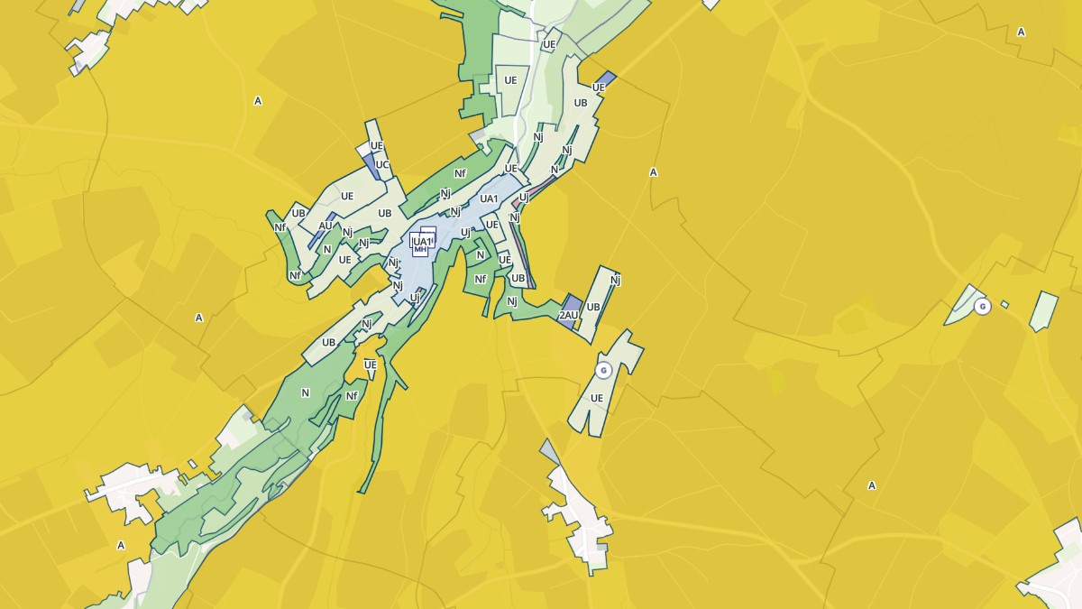Aperçu cartographique de Vézelise, centré sur la commune