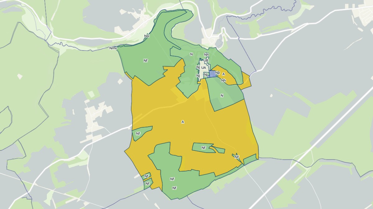 Aperçu cartographique de Villers-en-Haye, centré sur la commune