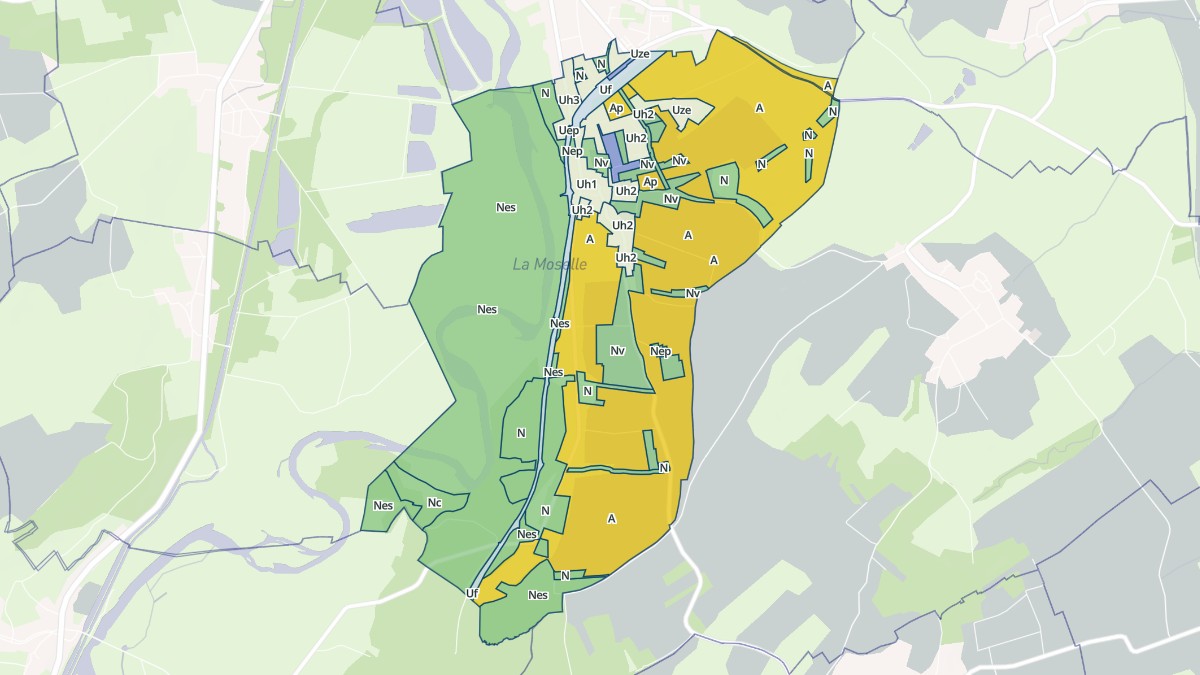 Aperçu cartographique de Virecourt, centré sur la commune