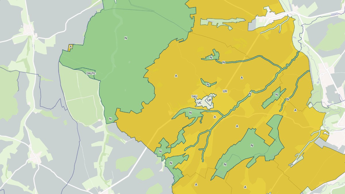 Aperçu cartographique de Bonnet, centré sur la commune