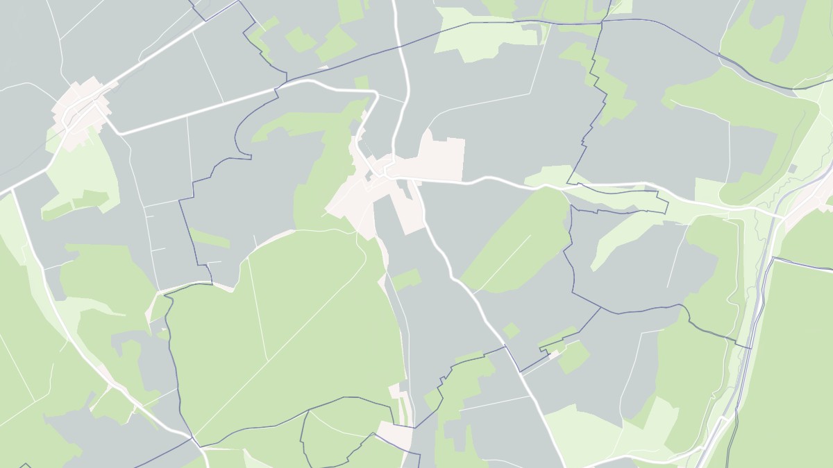 Aperçu cartographique de Broussey-en-Blois, centré sur la commune