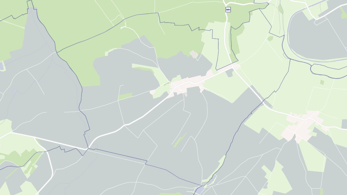 Aperçu cartographique de Chattancourt, centré sur la commune