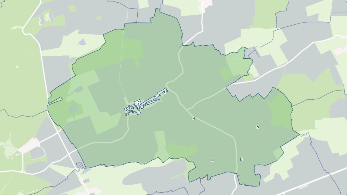 Aperçu cartographique de Dieppe-sous-Douaumont, centré sur la commune