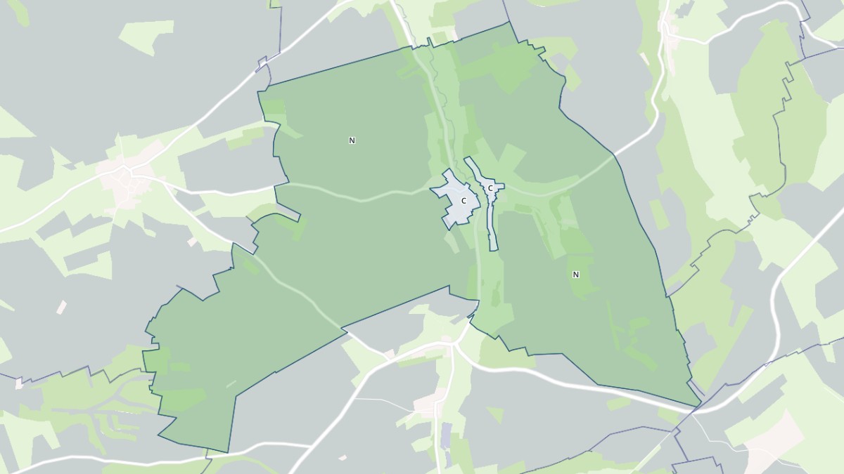 Aperçu cartographique de Érize-la-Brûlée, centré sur la commune