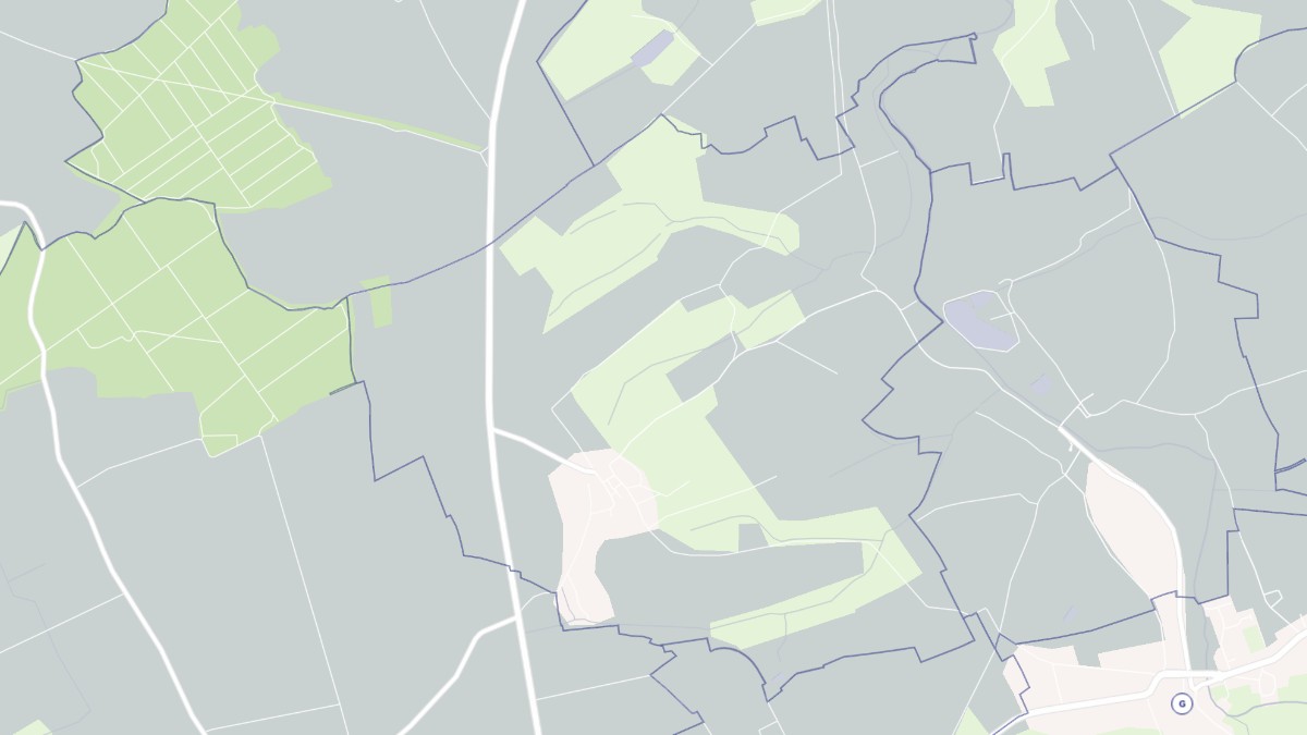 Aperçu cartographique de Gouraincourt, centré sur la commune