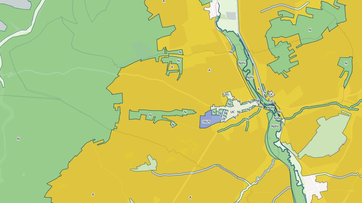 Aperçu cartographique de Houdelaincourt, centré sur la commune