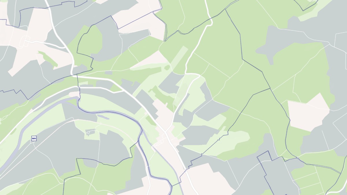 Aperçu cartographique de Inor, centré sur la commune