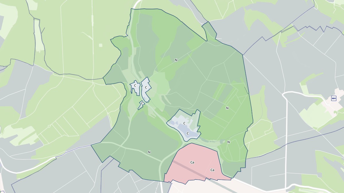Aperçu cartographique de Iré-le-Sec, centré sur la commune