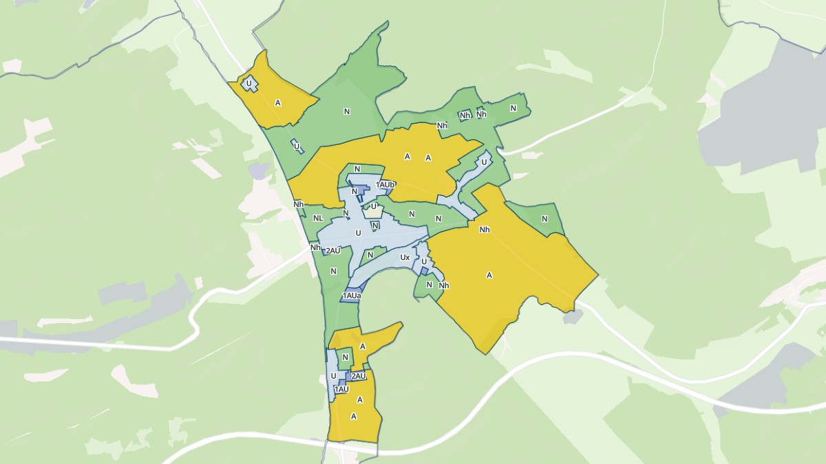 Aperçu cartographique de Les Islettes, centré sur la commune
