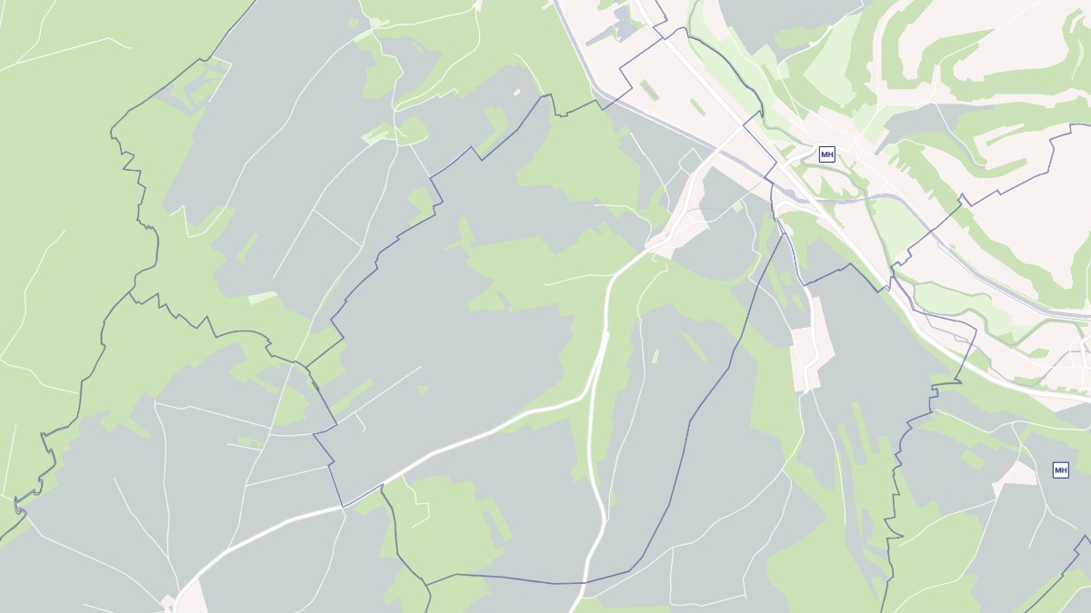 Aperçu cartographique de Longeaux, centré sur la commune