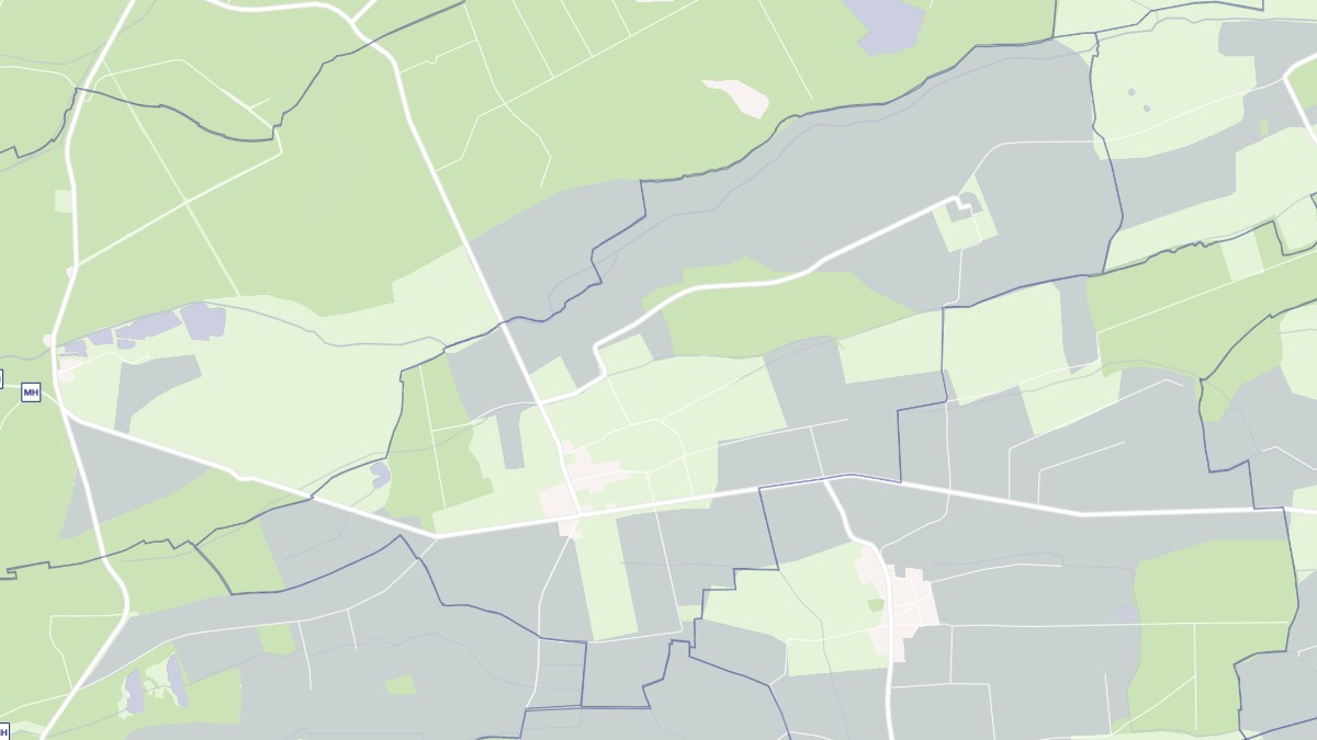 Aperçu cartographique de Maucourt-sur-Orne, centré sur la commune