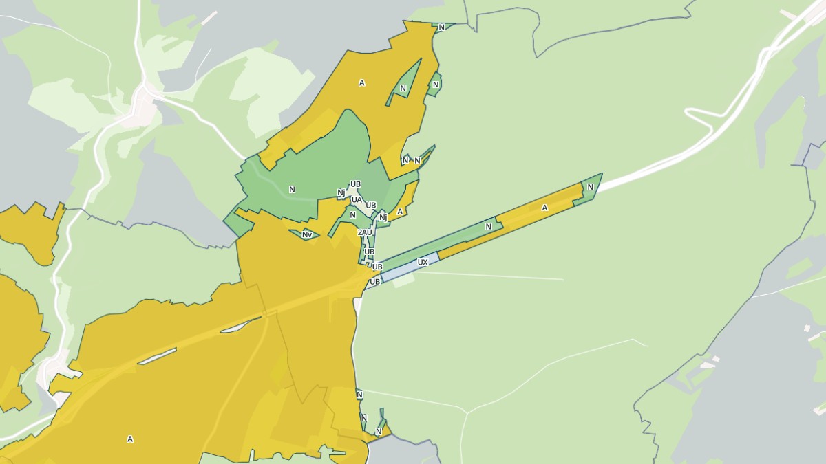 Aperçu cartographique de Maulan, centré sur la commune