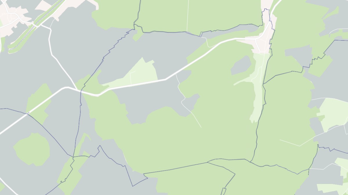 Aperçu cartographique de Montigny-lès-Vaucouleurs, centré sur la commune