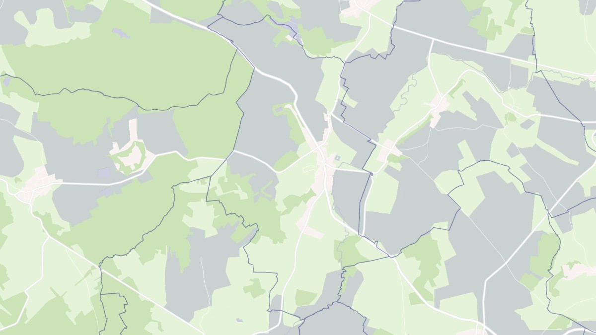 Aperçu cartographique de Nettancourt, centré sur la commune