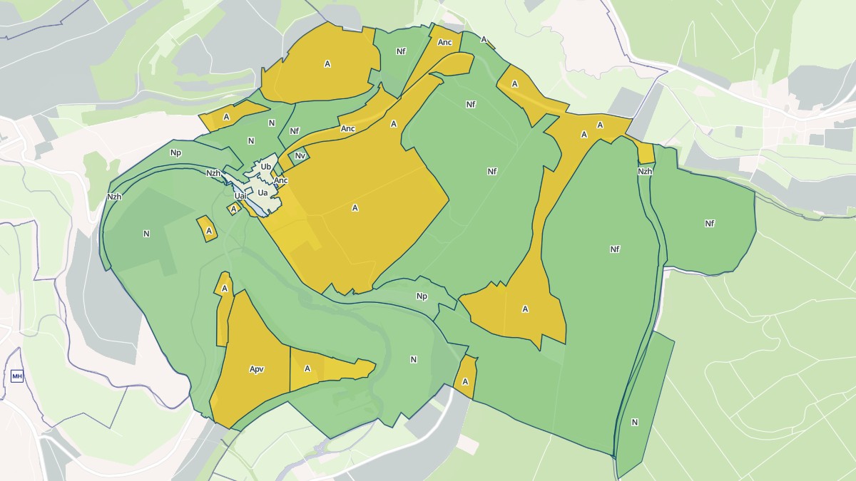 Aperçu cartographique de Pagny-la-Blanche-Côte, centré sur la commune