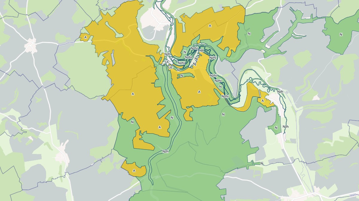 Aperçu cartographique de Saint-Joire, centré sur la commune