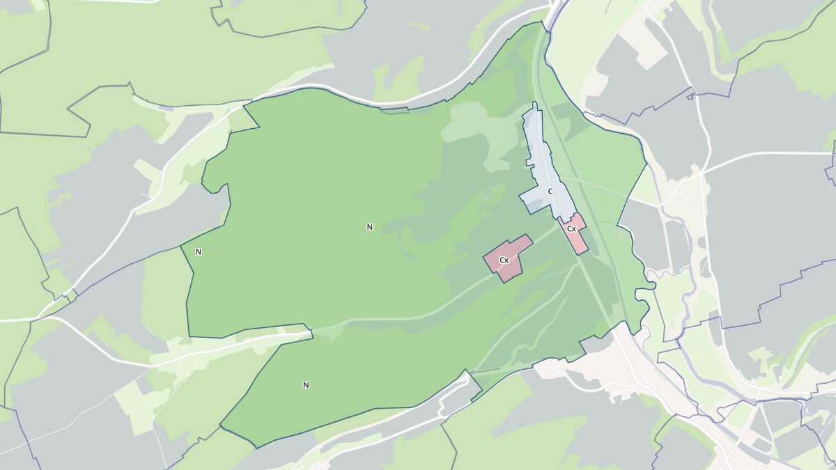 Aperçu cartographique de Sampigny, centré sur la commune