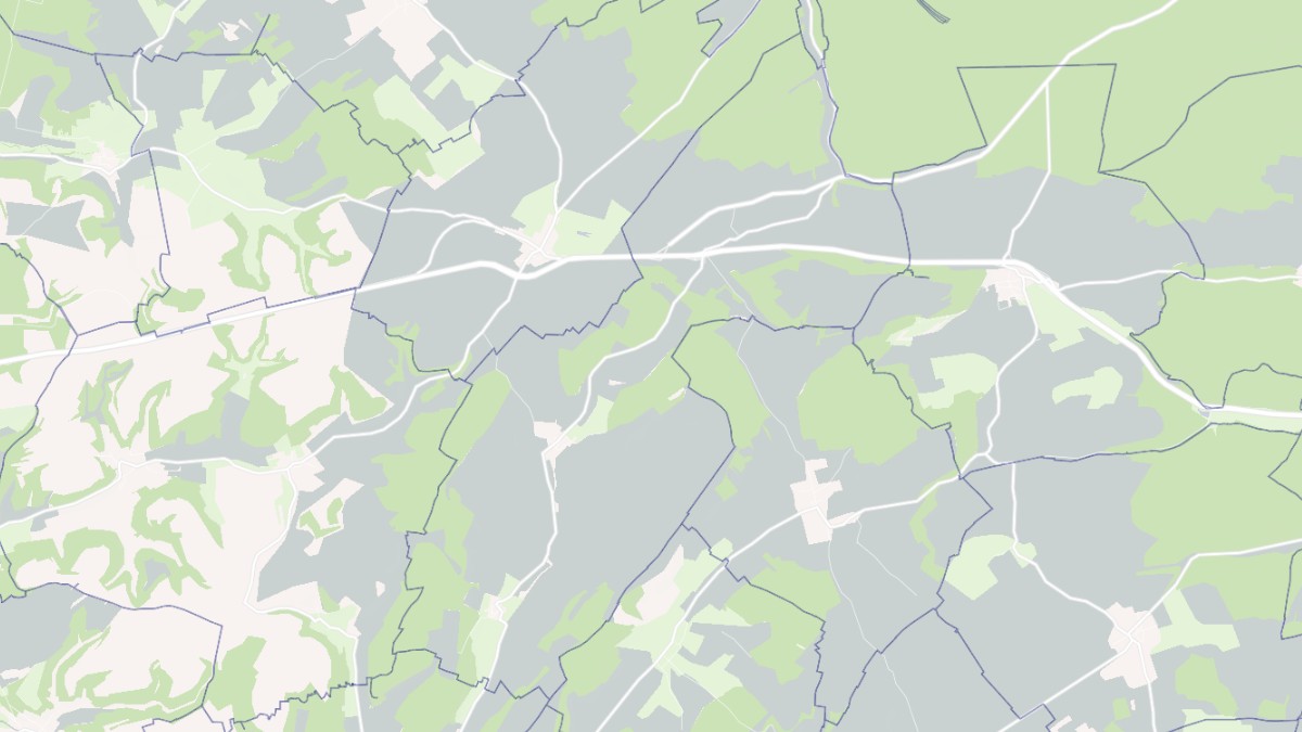 Aperçu cartographique de Saulvaux, centré sur la commune