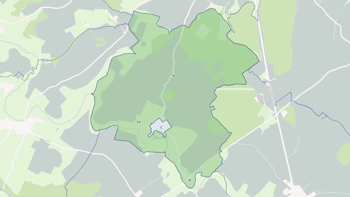 Aperçu cartographique de Sorbey, centré sur la commune