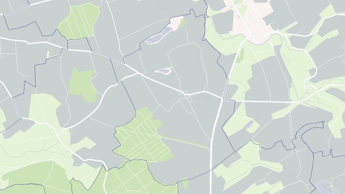 Aperçu cartographique de Vaudoncourt, centré sur la commune