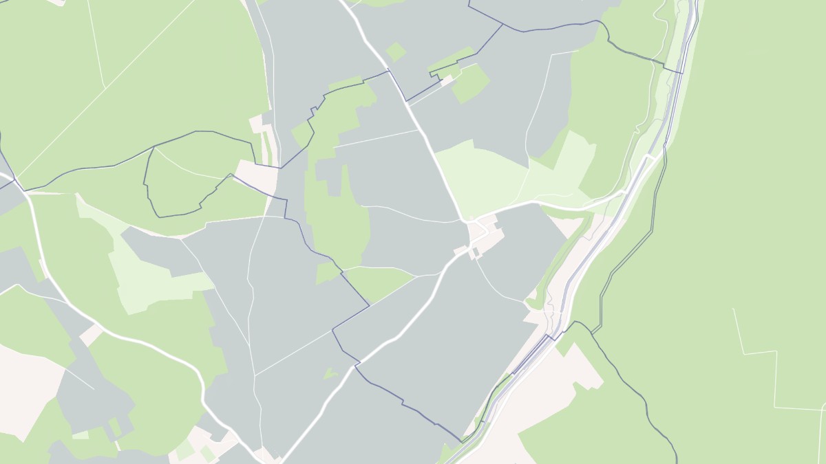 Aperçu cartographique de Villeroy-sur-Méholle, centré sur la commune