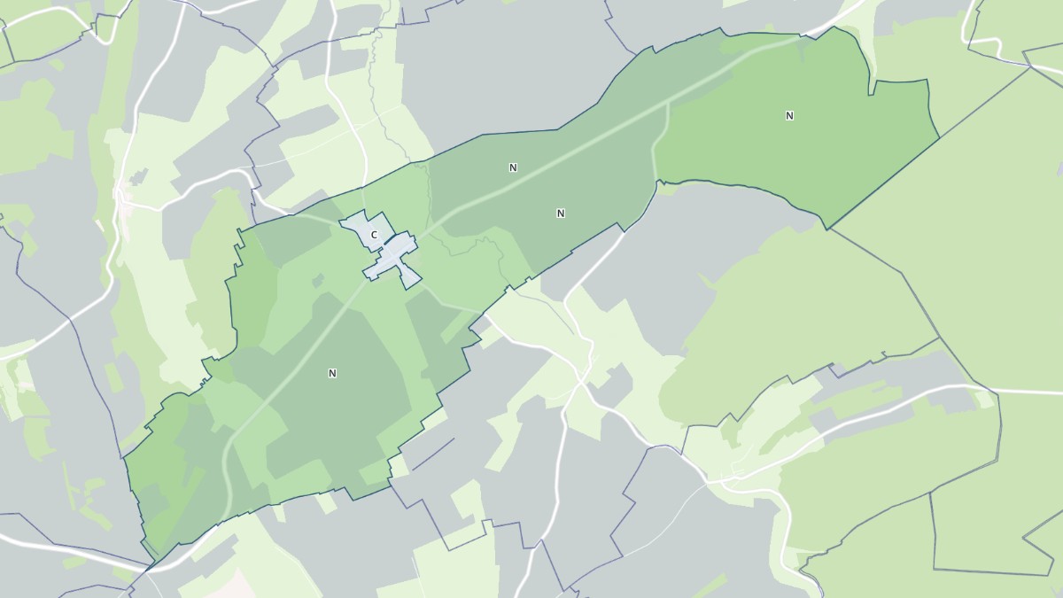 Aperçu cartographique de Villotte-sur-Aire, centré sur la commune