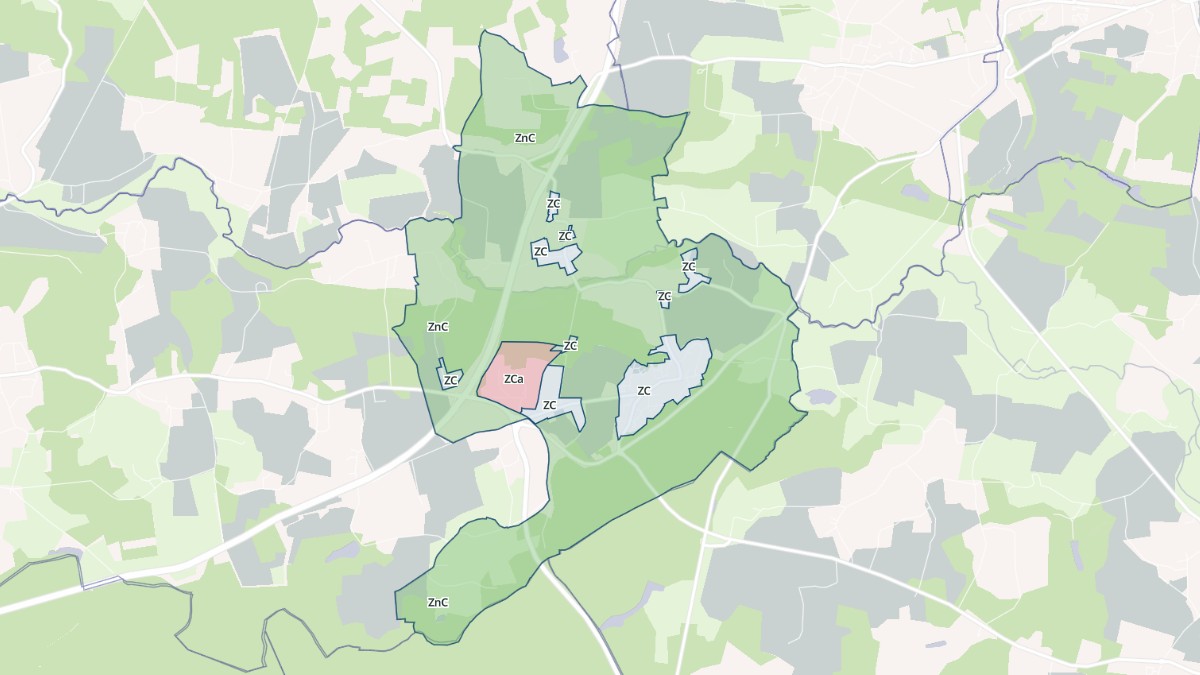 Aperçu cartographique de Bohal, centré sur la commune