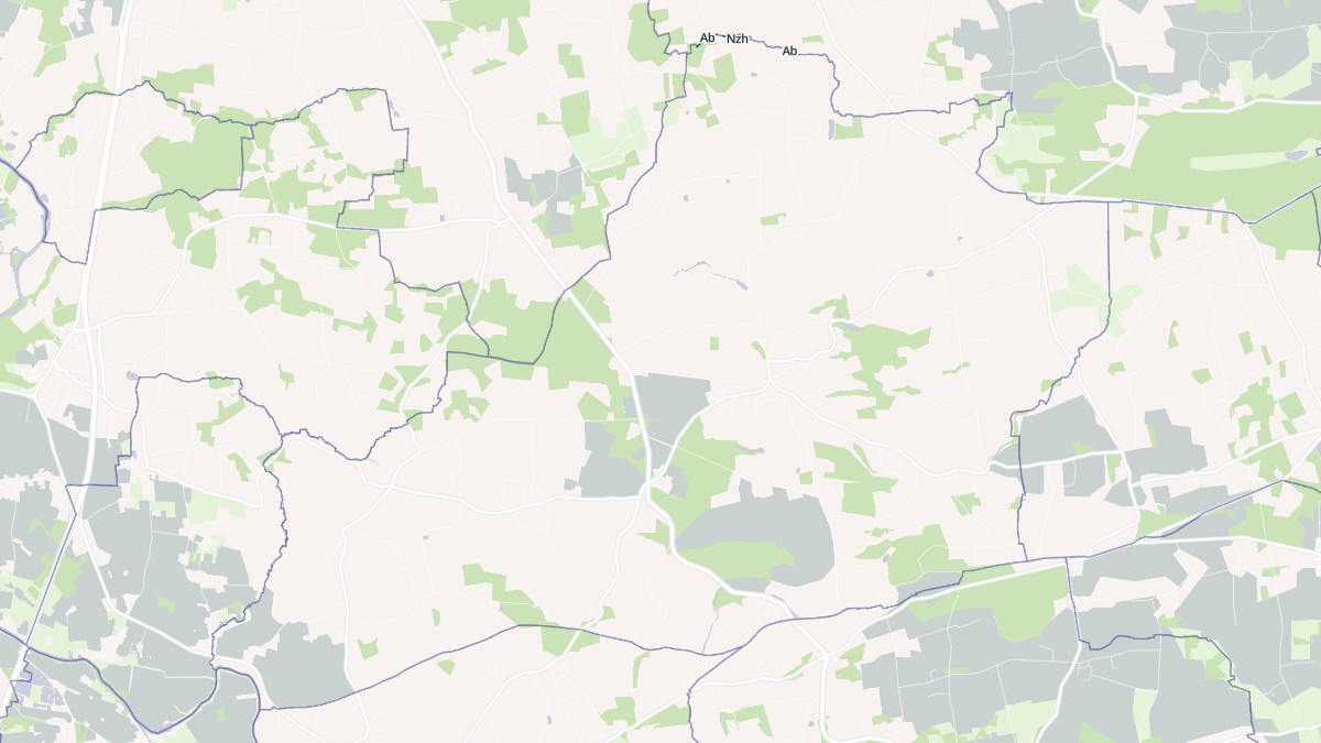 Aperçu cartographique de Caro, centré sur la commune