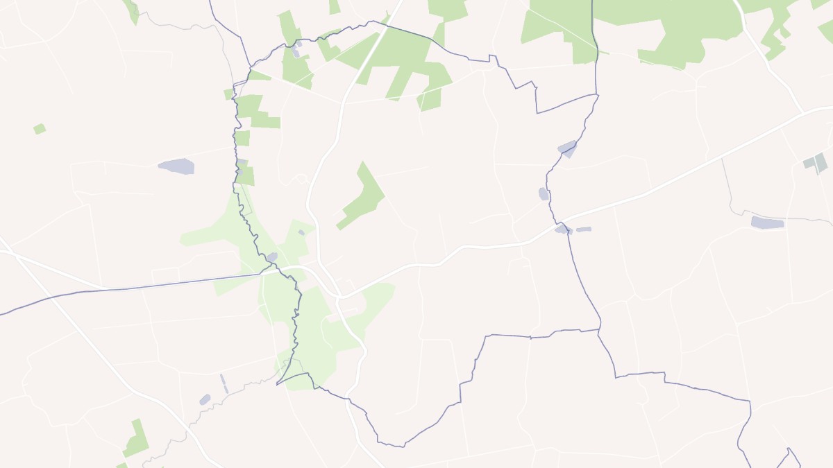 Aperçu cartographique de Évriguet, centré sur la commune