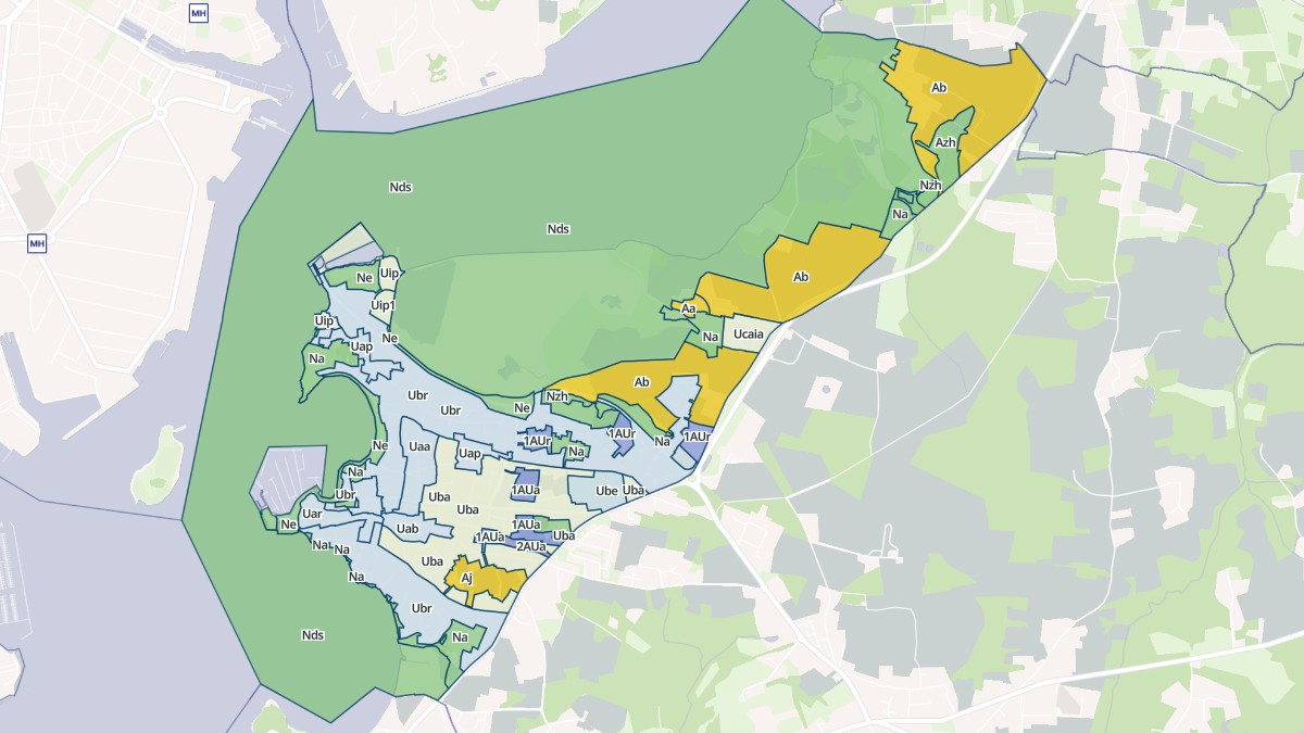 Aperçu cartographique de Locmiquélic, centré sur la commune