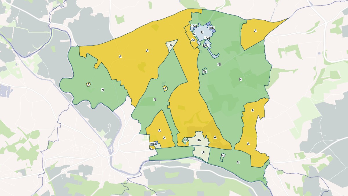 Aperçu cartographique de Missiriac, centré sur la commune
