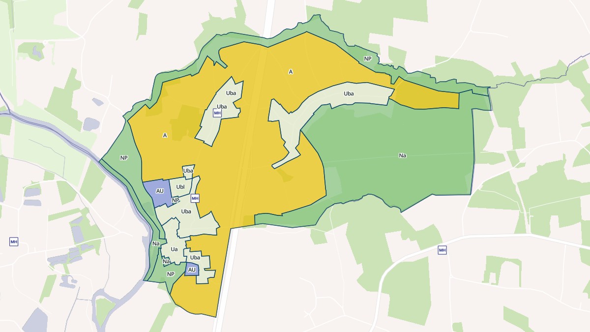 Aperçu cartographique de Montertelot, centré sur la commune
