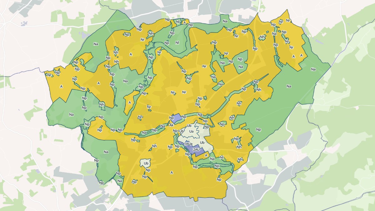 Aperçu cartographique de Néant-sur-Yvel, centré sur la commune