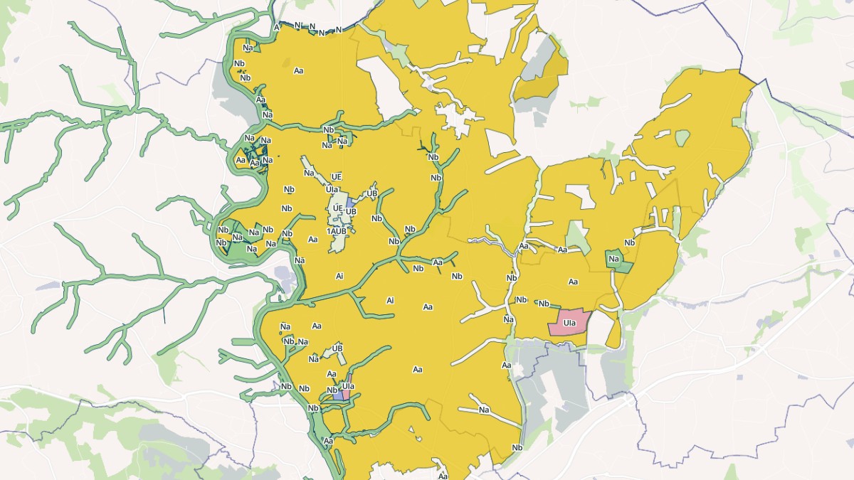 Aperçu cartographique de Neulliac, centré sur la commune