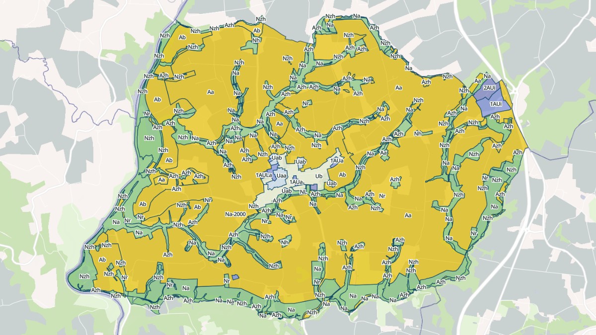 Aperçu cartographique de Saint-Barthélemy, centré sur la commune